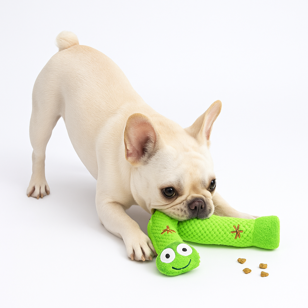 French Bulldog Plush Plush Play Toy for Training Sessions-fadou