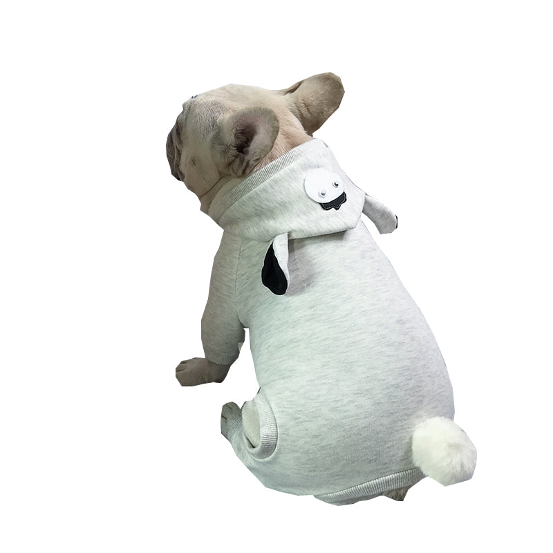 French Bulldog Winter Cozy Loungewear for Brachycephalic Dogs-fadou