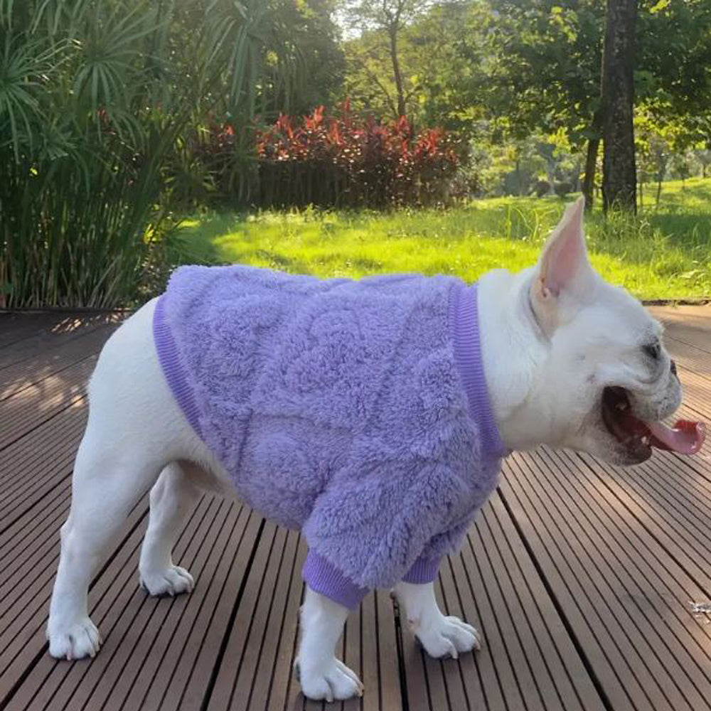French Bulldog Winter Warm Knitwear for Brachycephalic Dogs-fadou