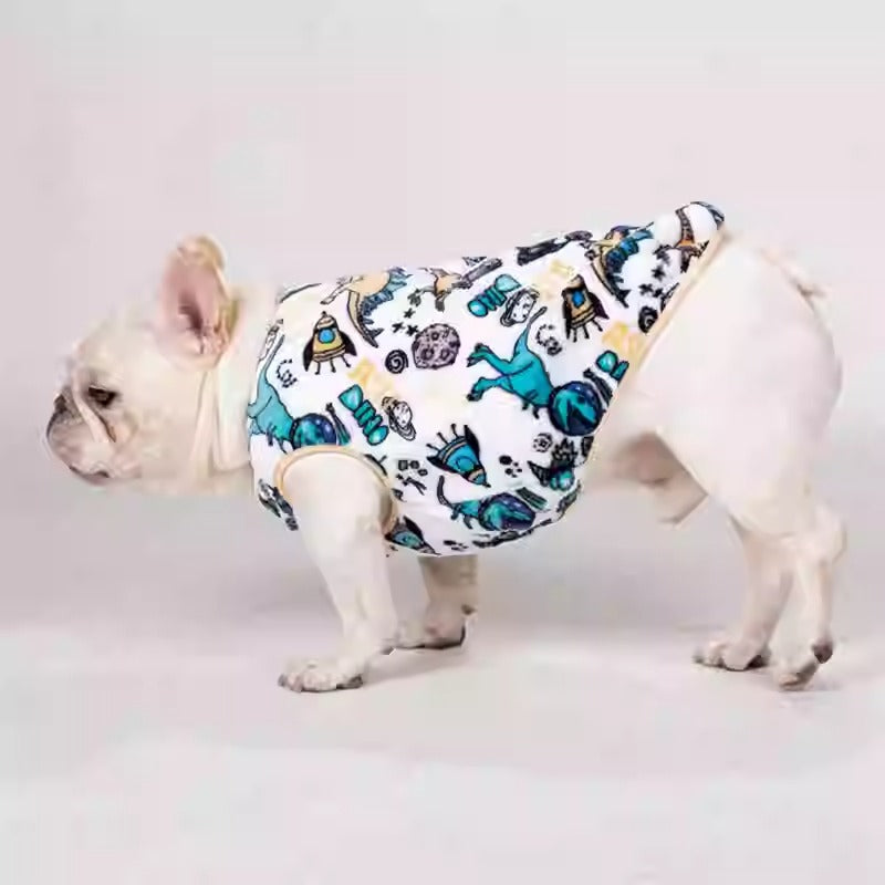 French Bulldog Cozy Cotton Sweatshirt for Dog Moms & Dads-fadou