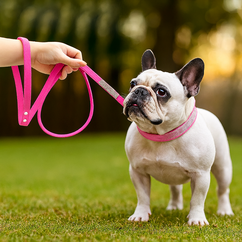 French Bulldog Soft Adjustable Collar for Flat-Face Breeds-fadou