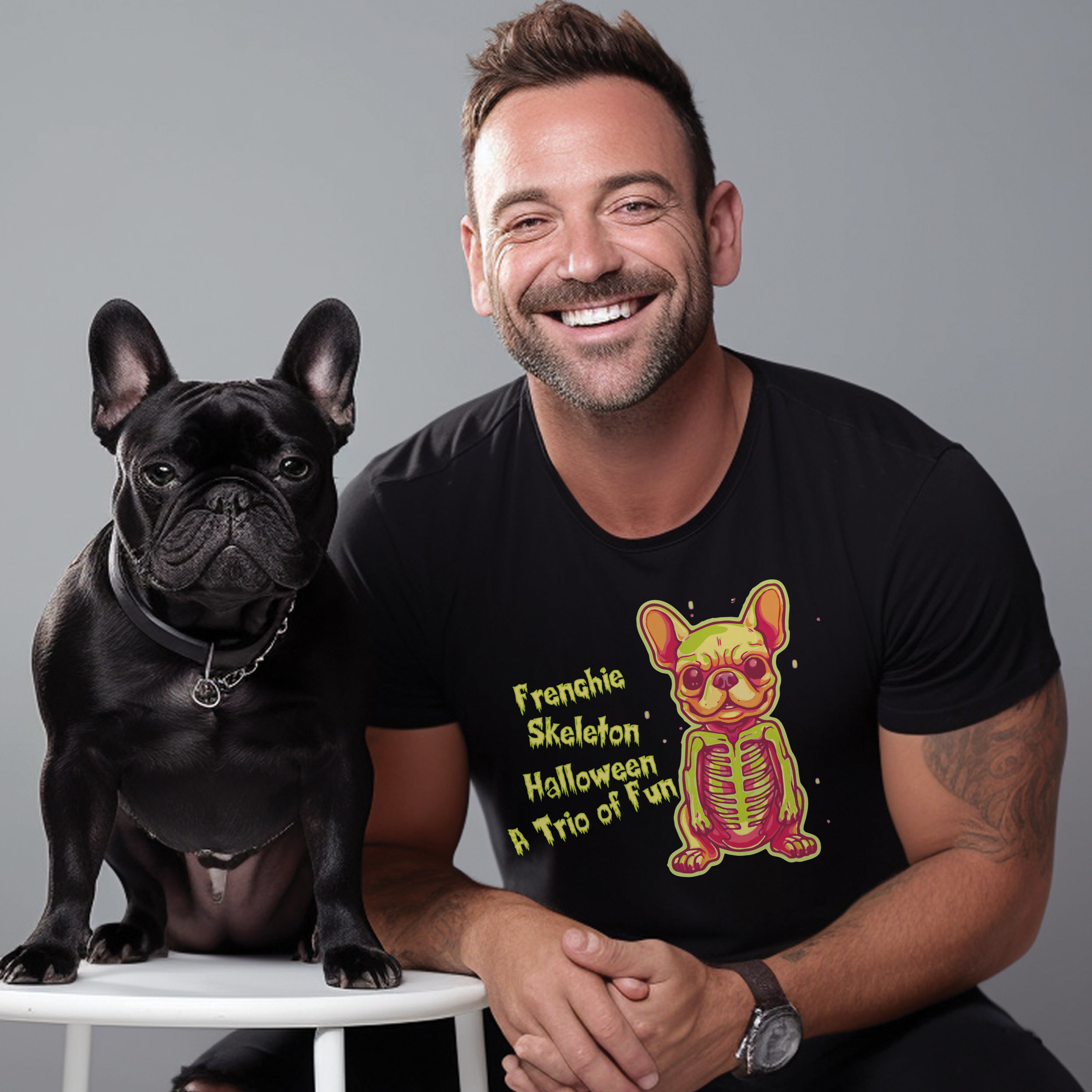 Spooktacular French Bulldog Dog Lover Tee for Pet Parents-fadou