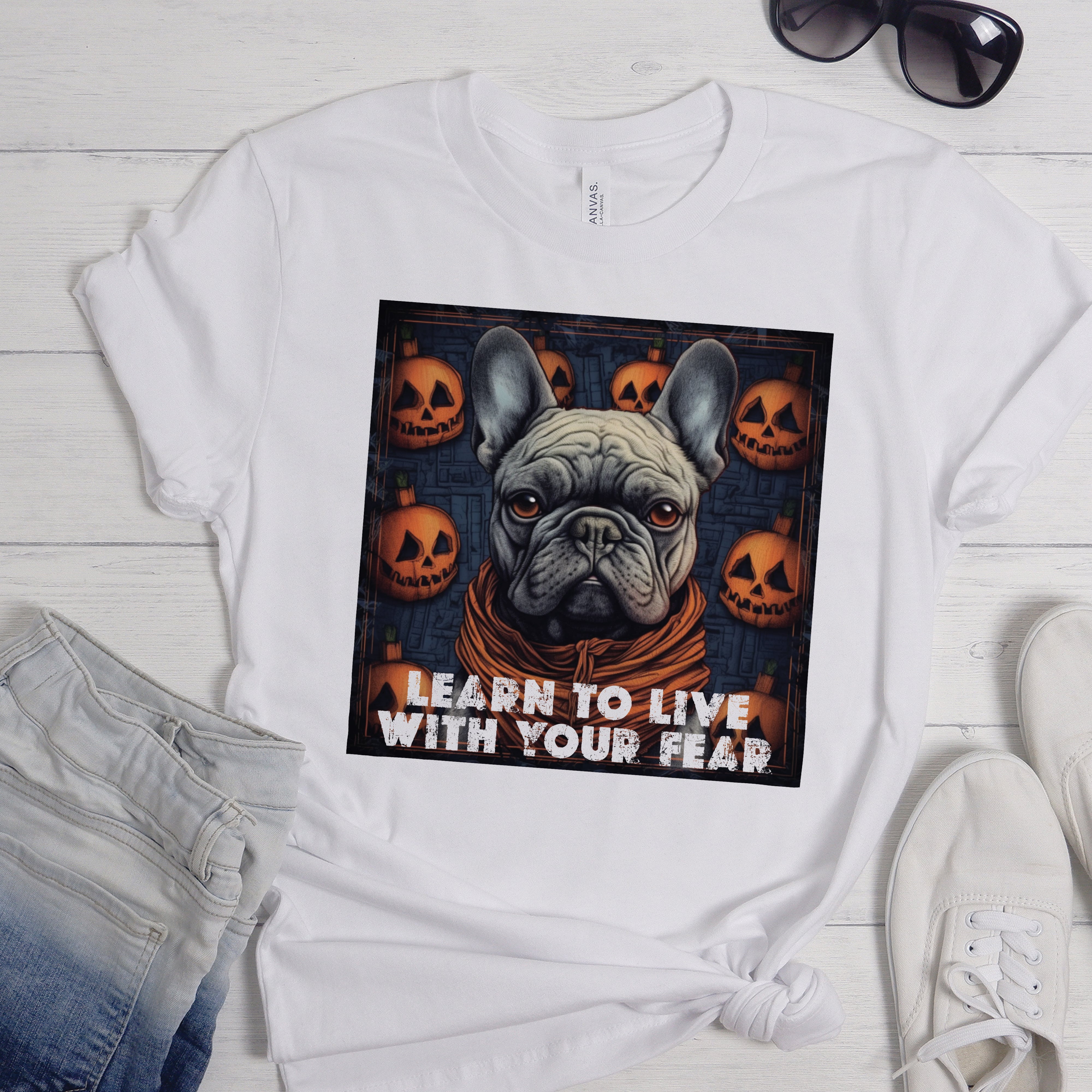French Bulldog Stylish Dog Lover Tee for Dog Moms & Dads-fadou
