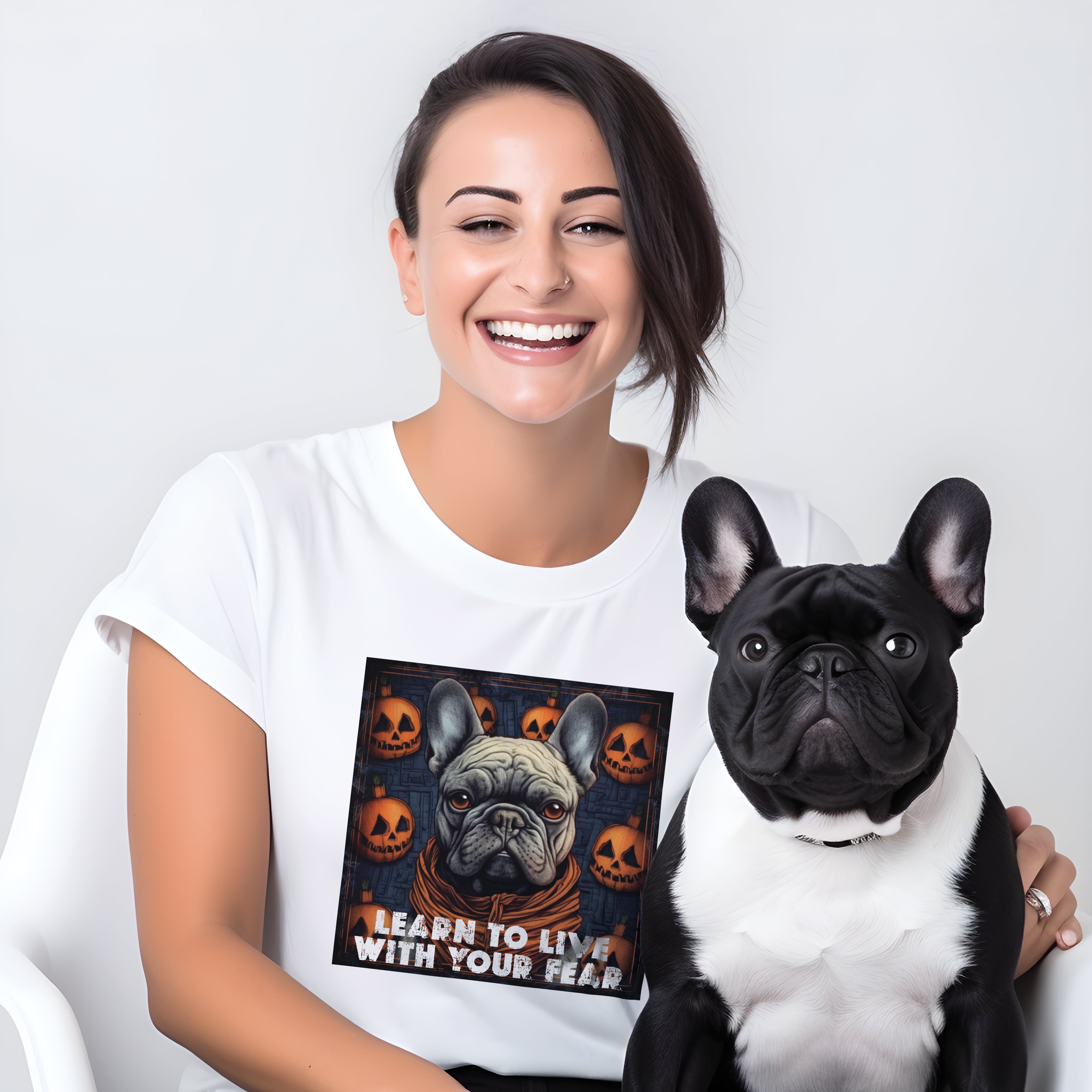 French Bulldog Stylish Dog Lover Tee for Dog Moms & Dads-fadou