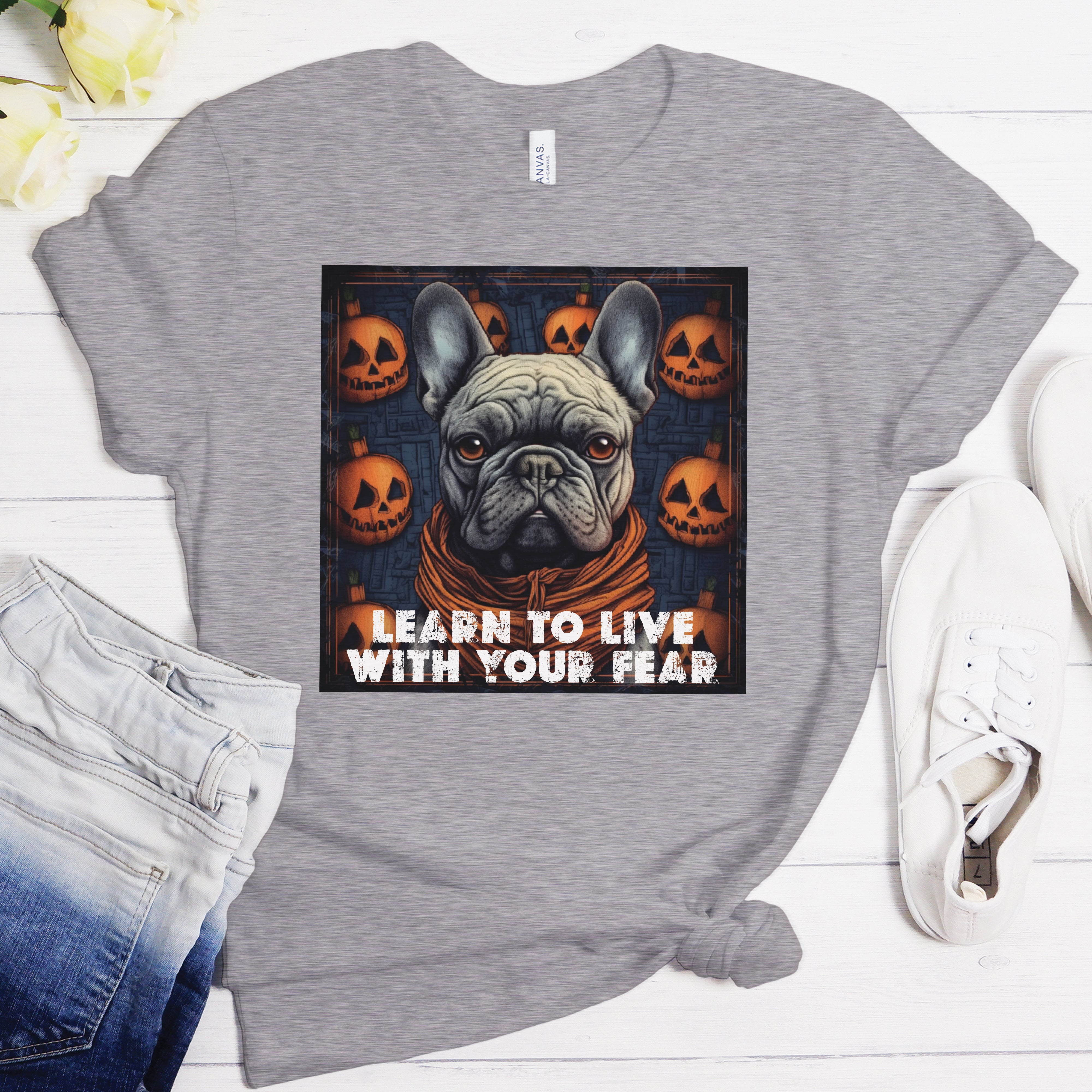 French Bulldog Stylish Dog Lover Tee for Dog Moms & Dads-fadou