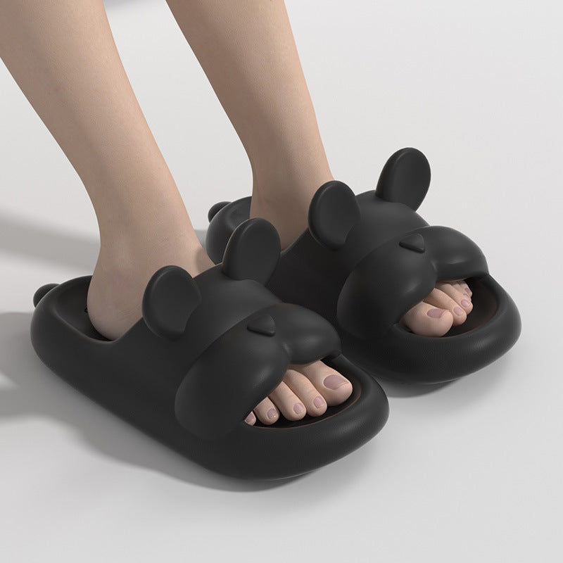 French Bulldog Summer House Slippers for Dog Moms & Dads-fadou