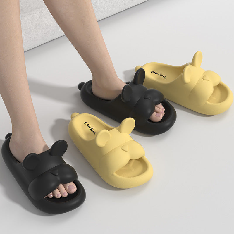 French Bulldog Summer House Slippers for Dog Moms & Dads-fadou
