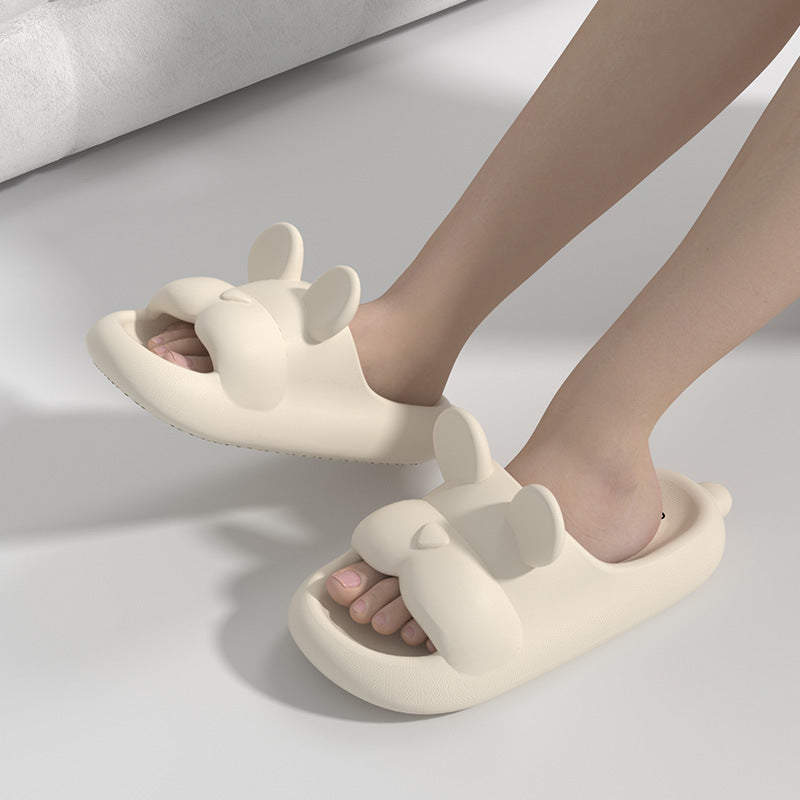 French Bulldog Summer House Slippers for Dog Moms & Dads-fadou
