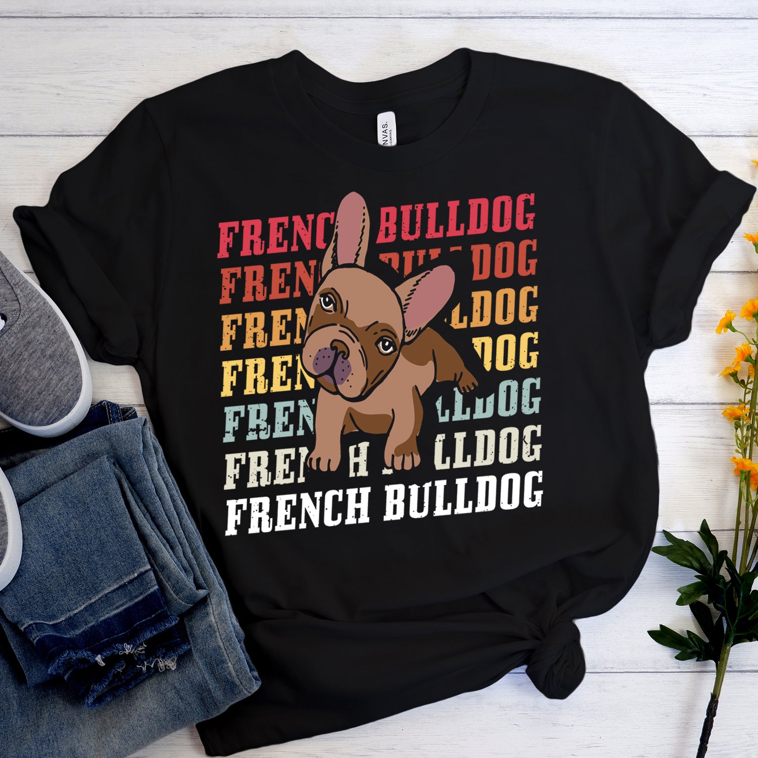 French Bulldog - Short-Sleeve Unisex T-Shirt for Bulldog Owners-fadou