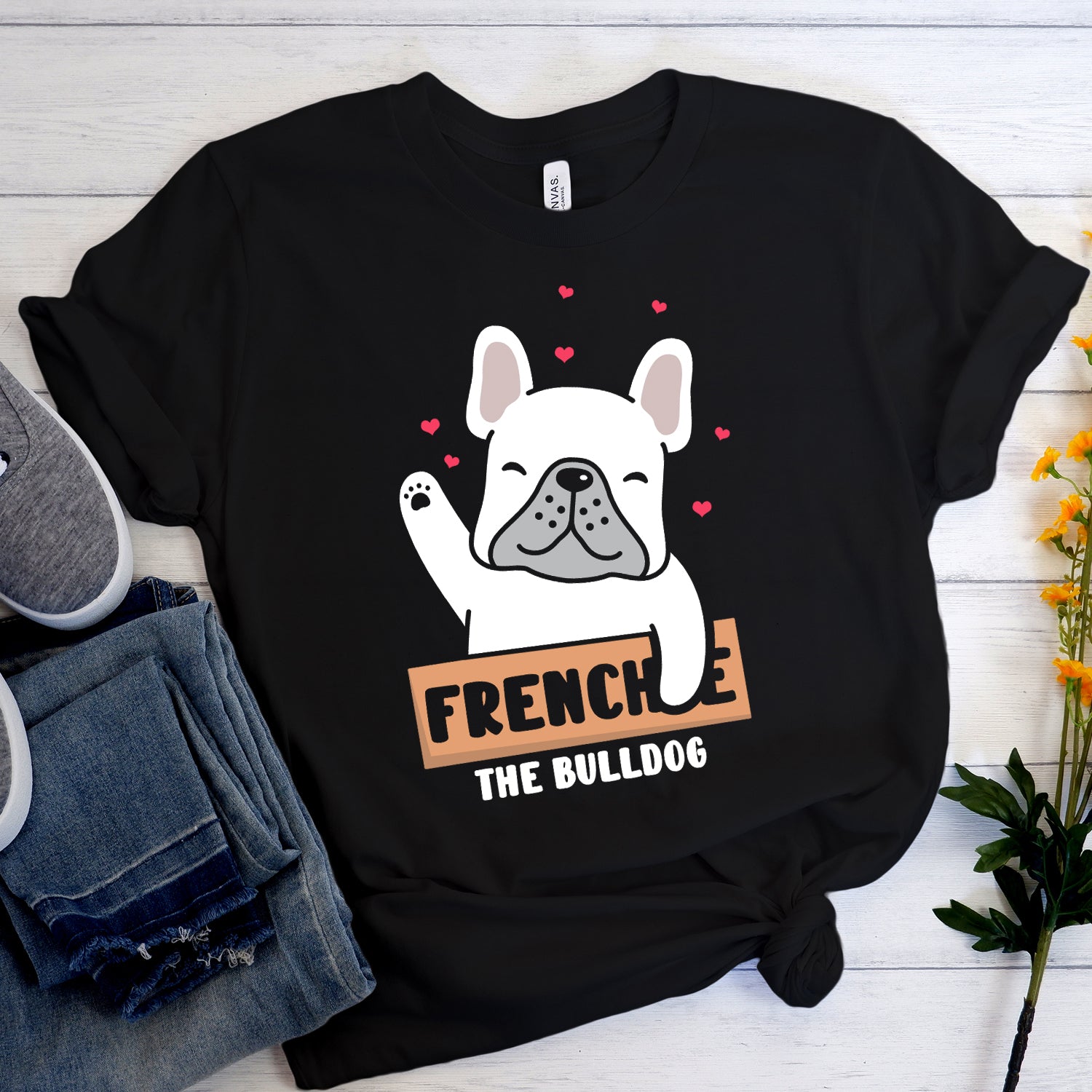 French Bulldog - Unisex T-Shirt for Frenchie Enthusiasts-fadou
