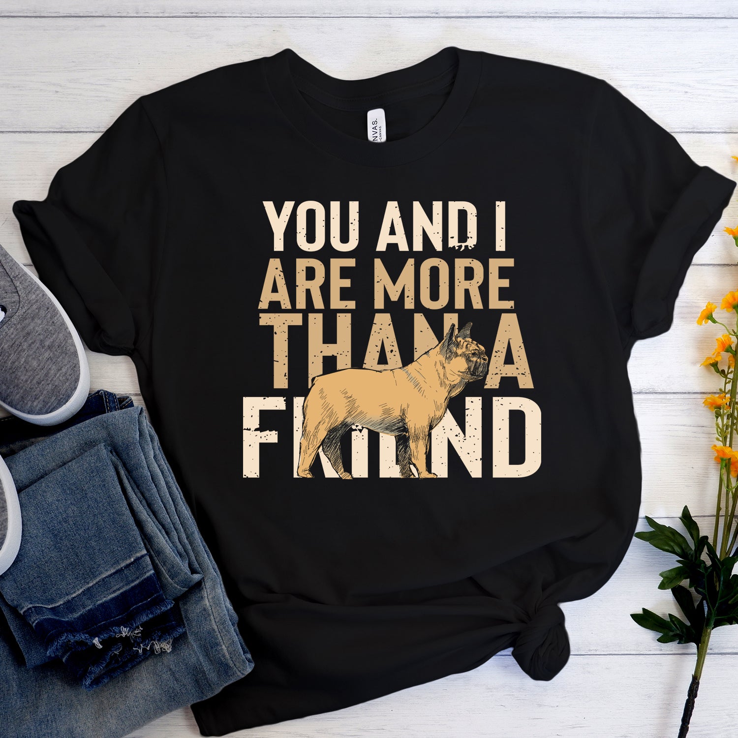 More French Bulldog Graphic Tee for Frenchie Enthusiasts-fadou