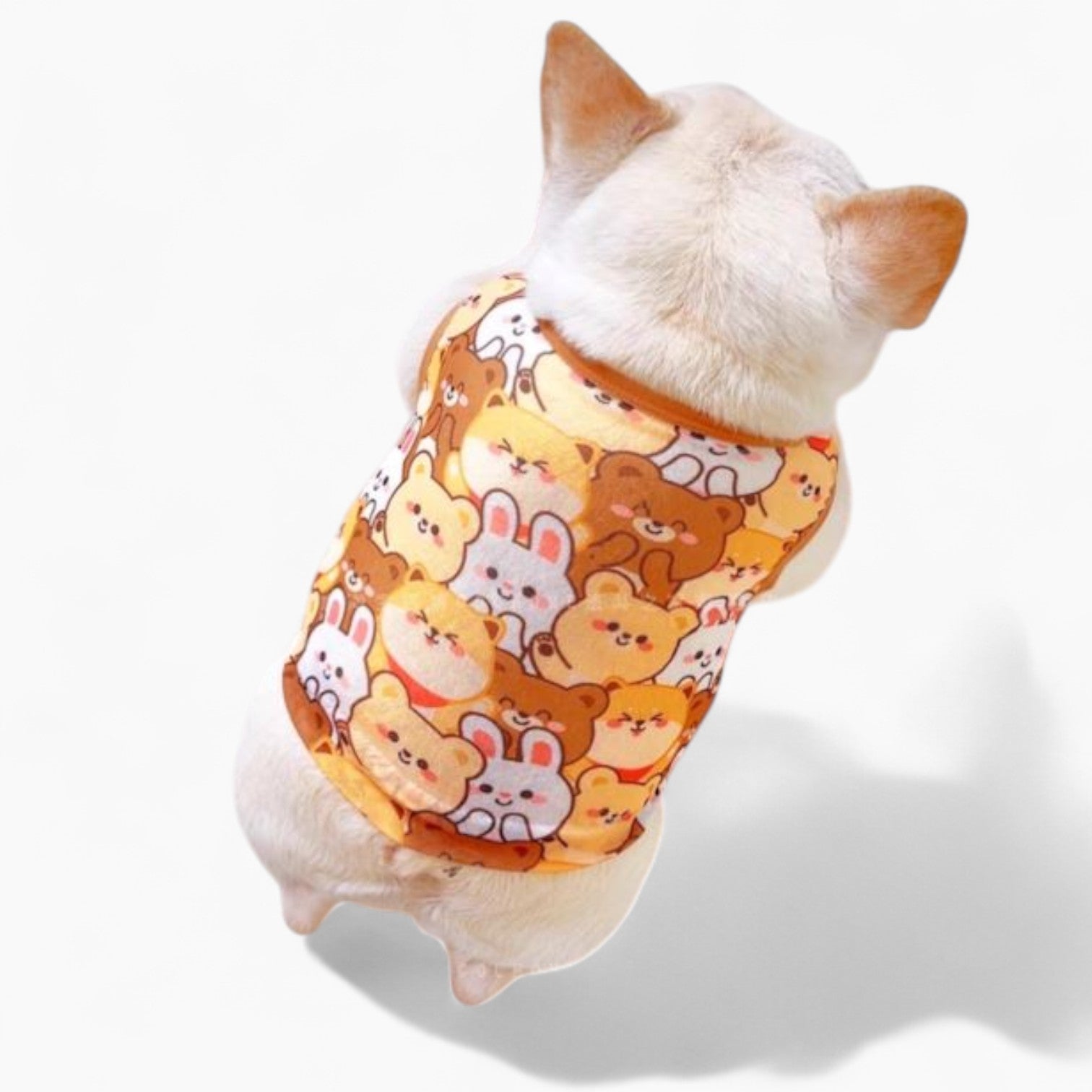 Lightweight Breathable Chest Harness for French Bulldogs-fadou