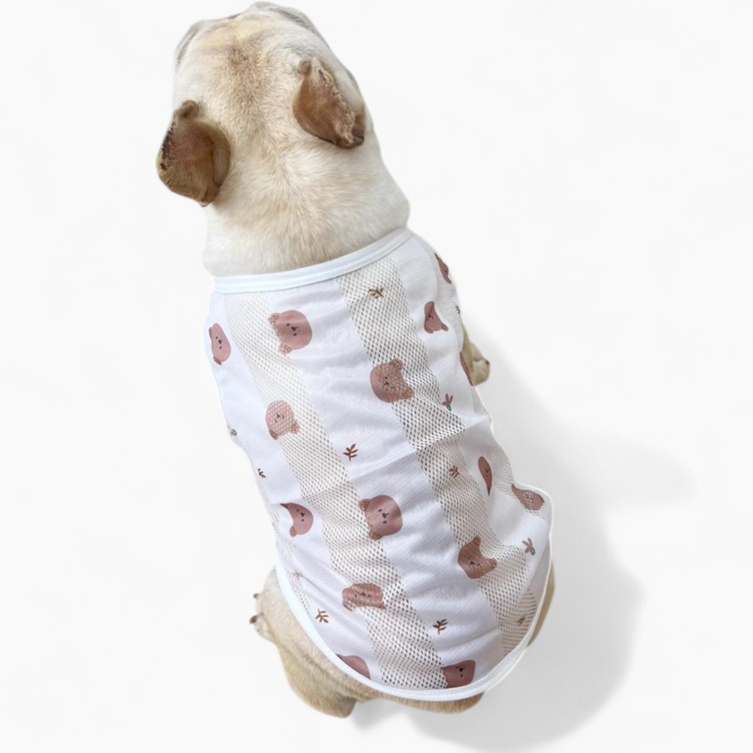 Frenchie Breathable Walking Harness for Outdoor Adventures-fadou
