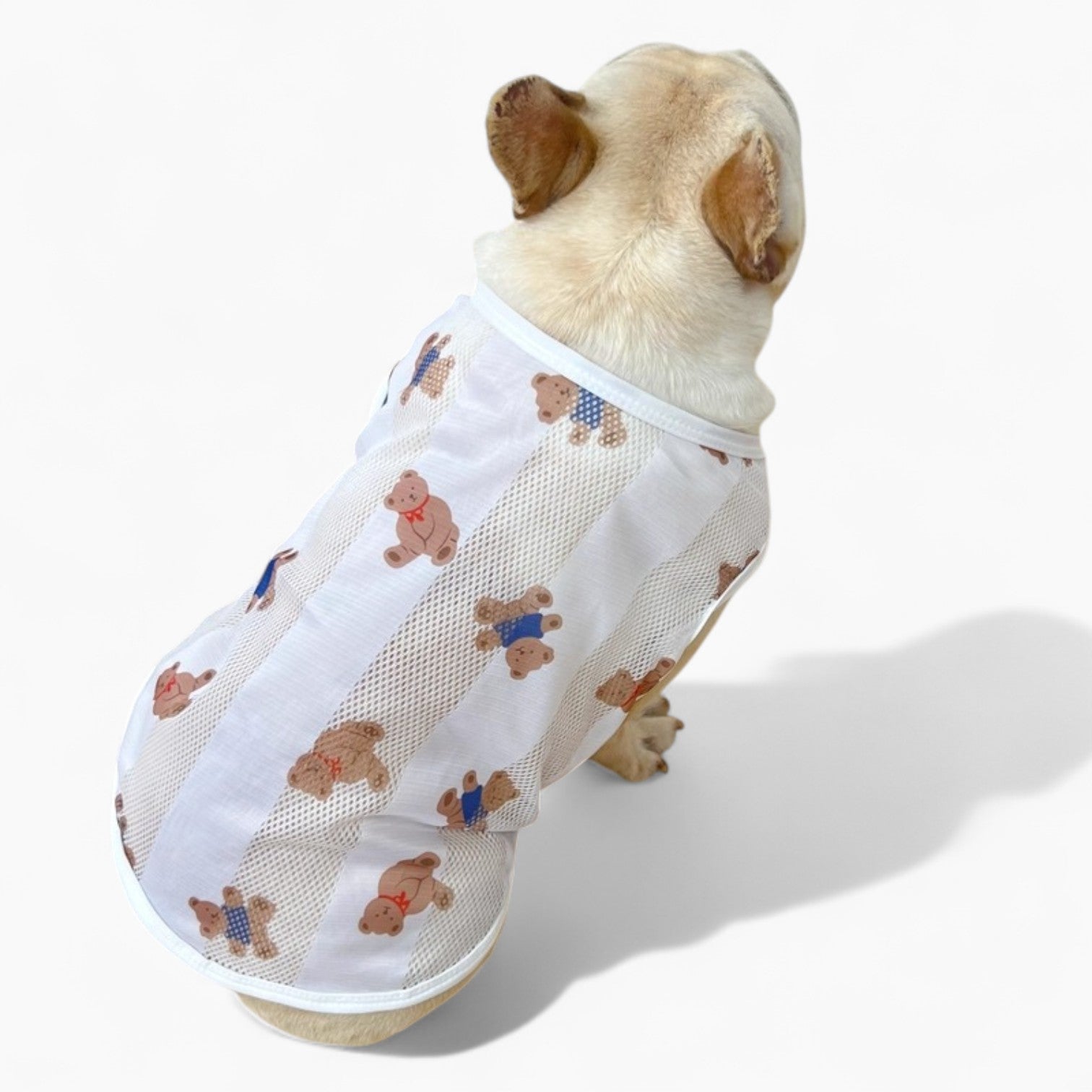 Frenchie Breathable Walking Harness for Outdoor Adventures-fadou