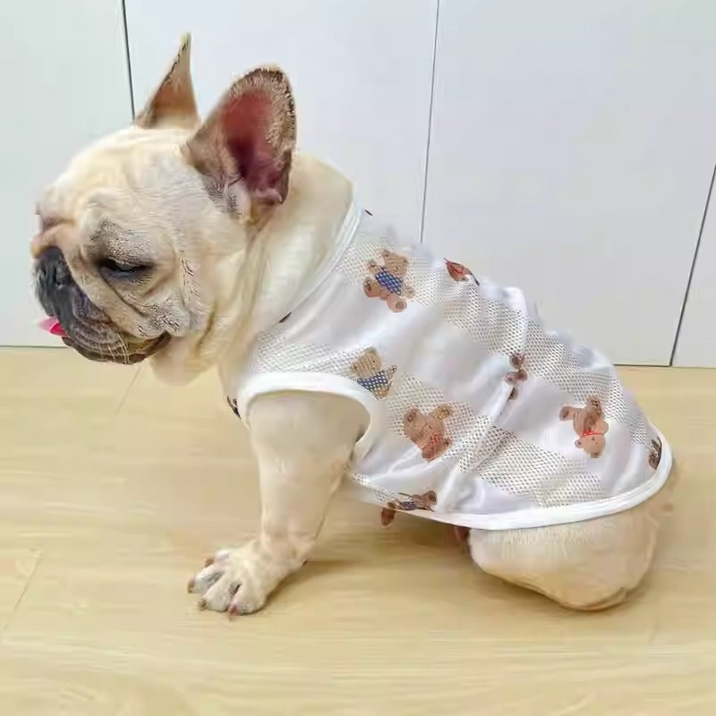 Frenchie Breathable Walking Harness for Outdoor Adventures-fadou