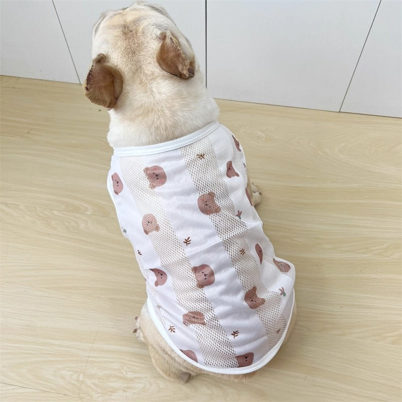 Frenchie Breathable Walking Harness for Outdoor Adventures-fadou