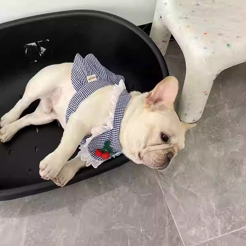 Frenchie Breathable Halloween Cosplay for Travel Comfort-fadou