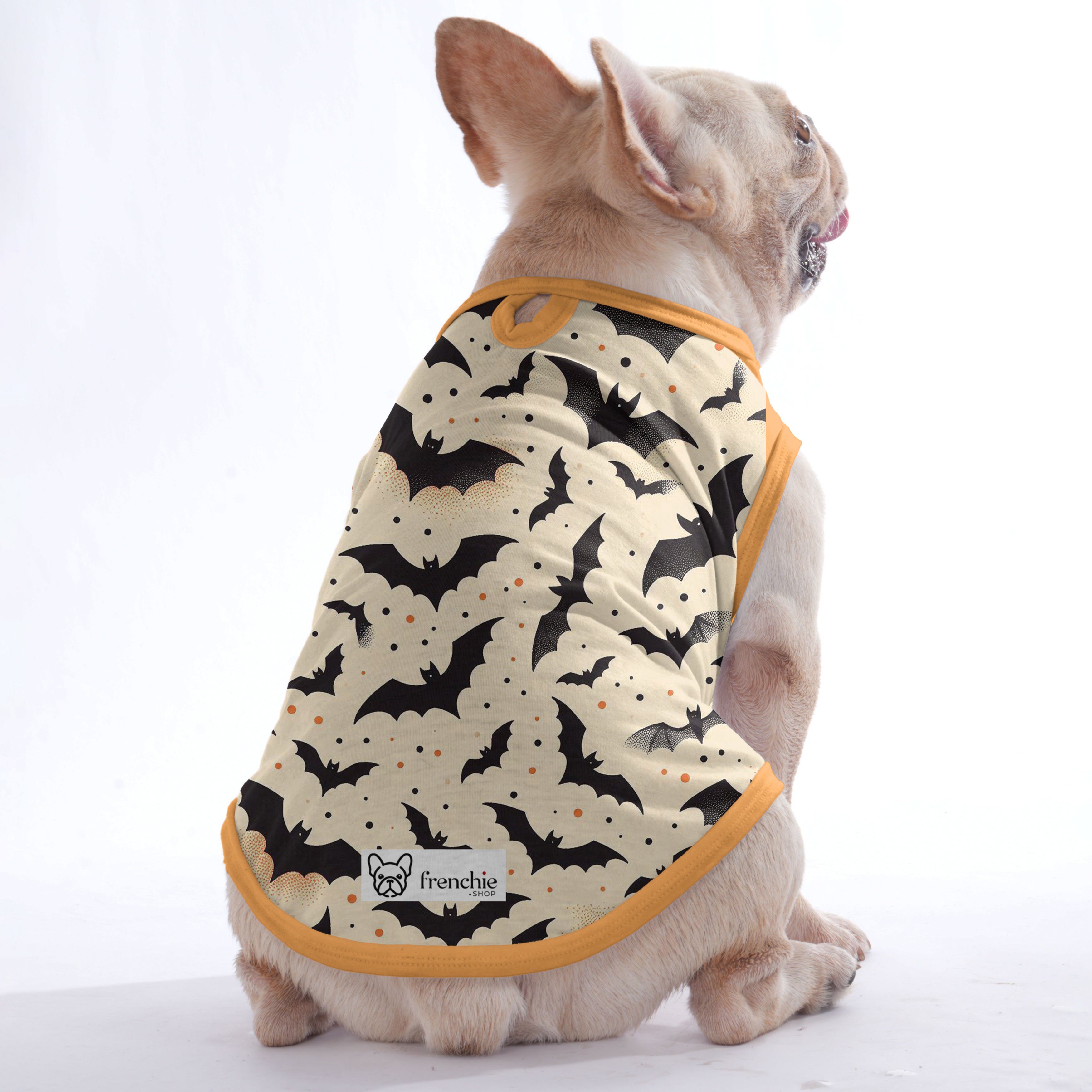 The Bat - Shirt for Frenchies - Frenchie Shop Original for Playtime Fun-fadou
