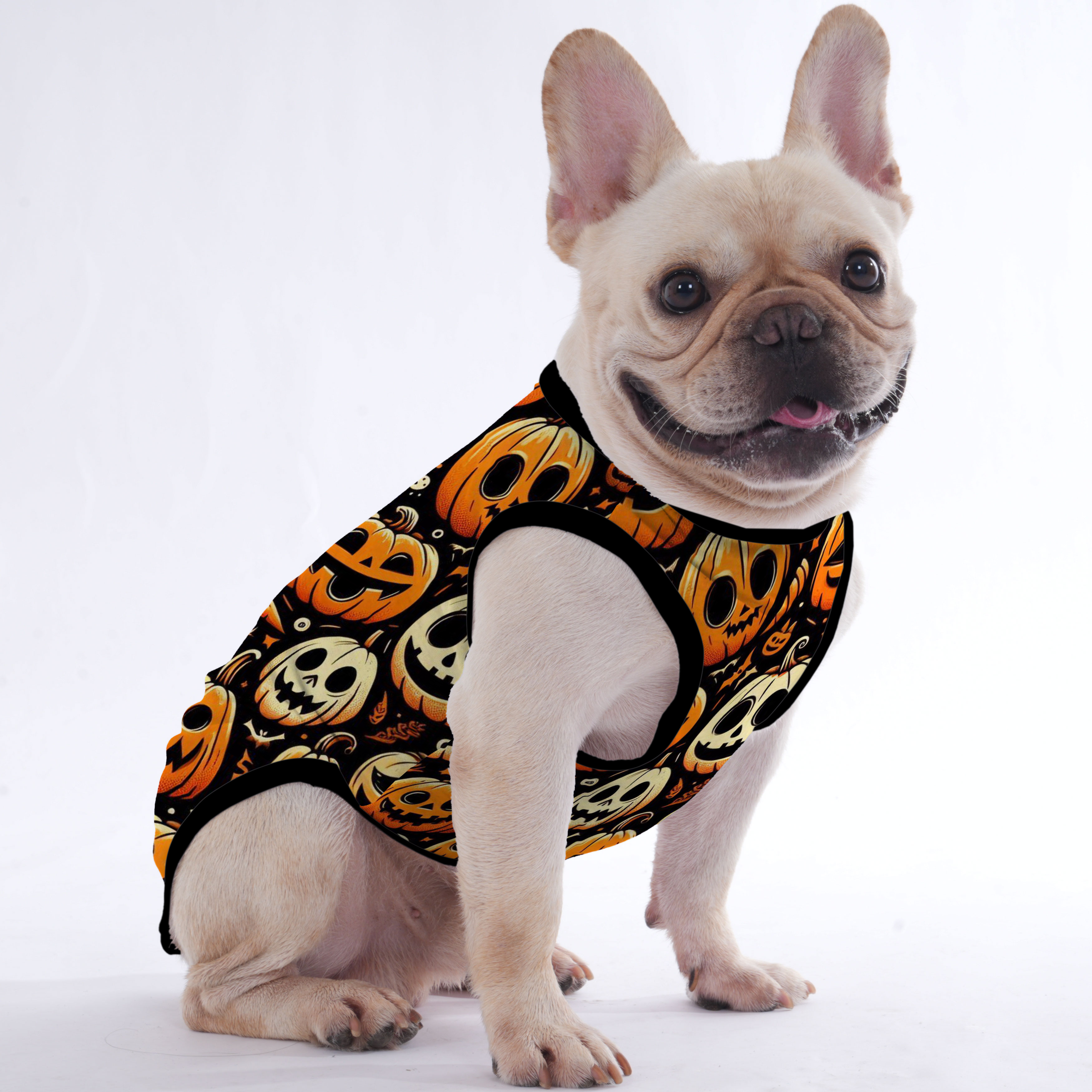 The Pumpkin - Halloween Shirt for Frenchies - for Dog Lovers and Owners-fadou