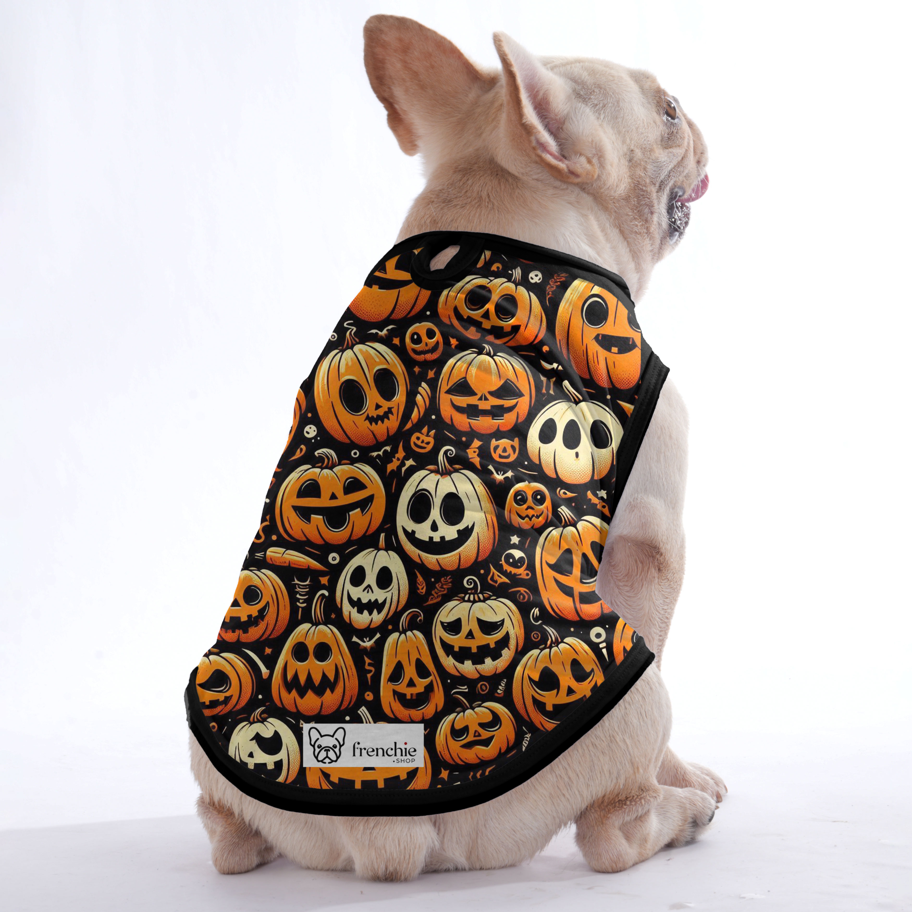 The Pumpkin - Halloween Shirt for Frenchies - for Dog Lovers and Owners-fadou
