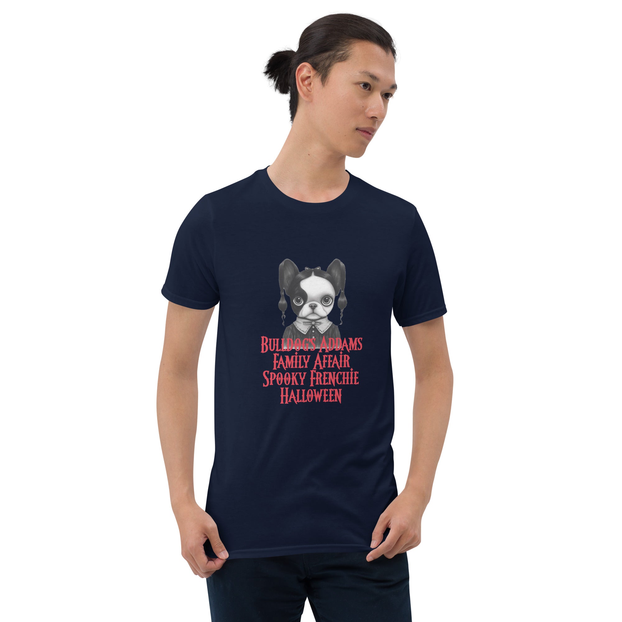 The French Bulldog Cotton T-Shirt for Frenchie Enthusiasts-fadou