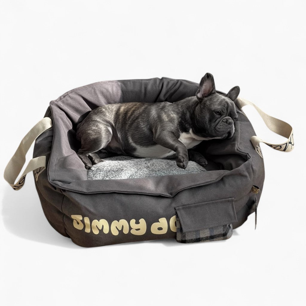 Frenchie Comfortable Cozy Sofa Bed for Flat-Face Breeds-fadou