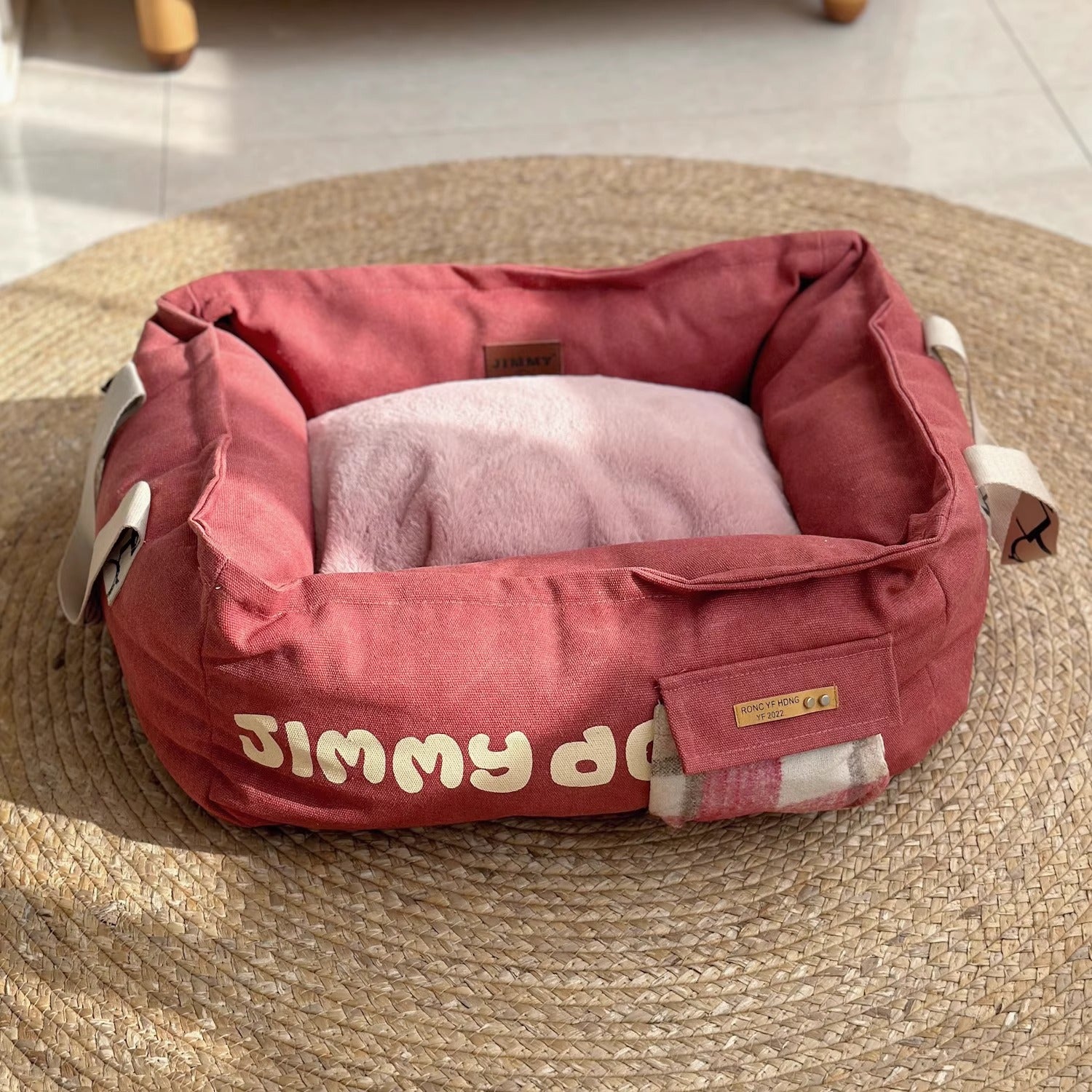 Frenchie Comfortable Cozy Sofa Bed for Flat-Face Breeds-fadou