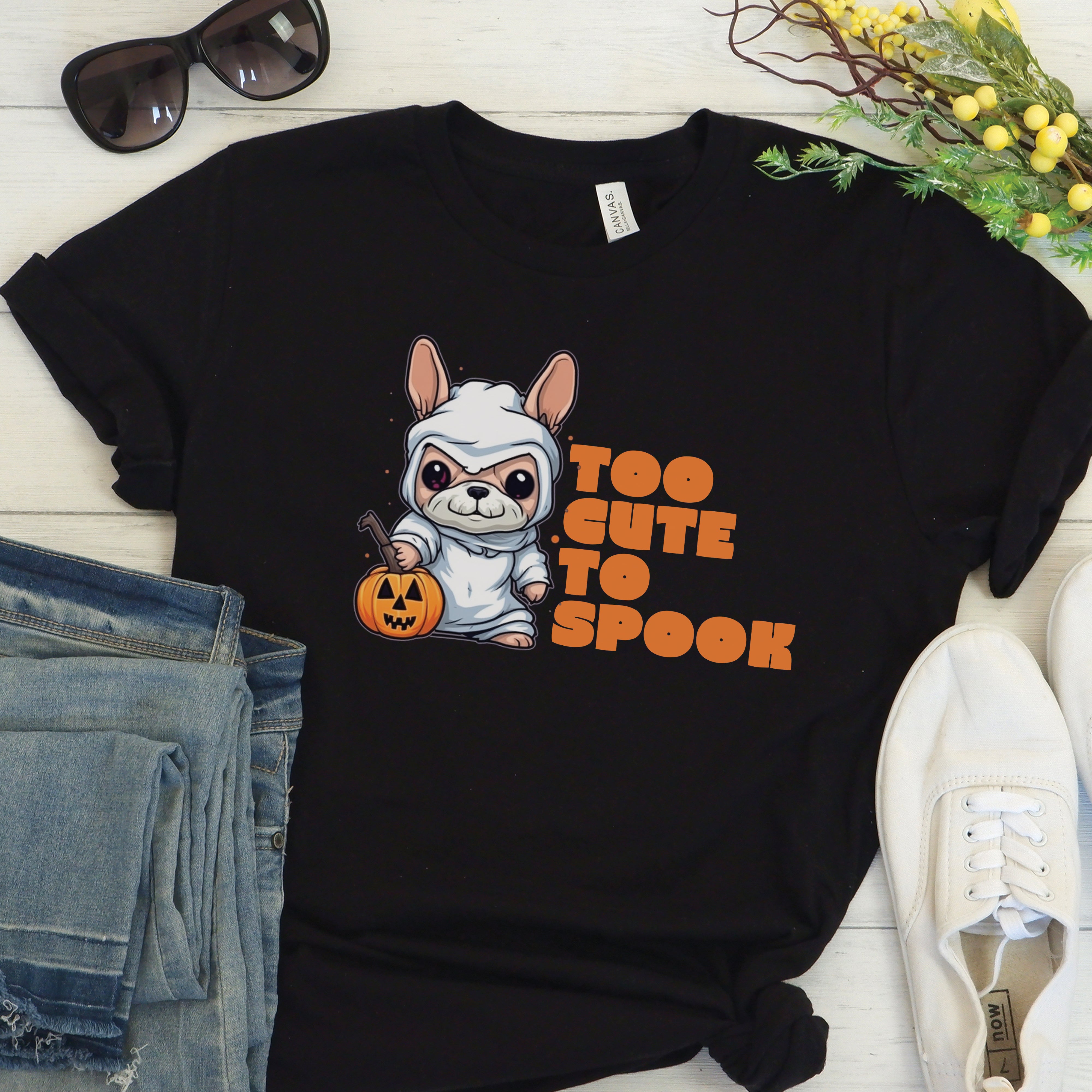 Too Cute - Unisex T-Shirt for French Bulldog Owners and Fans-fadou