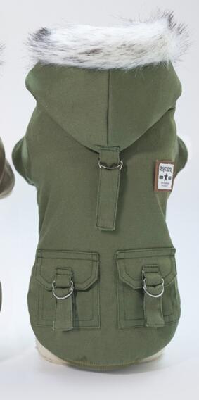French Bulldog Windproof Dog Coat for Training Sessions-fadou