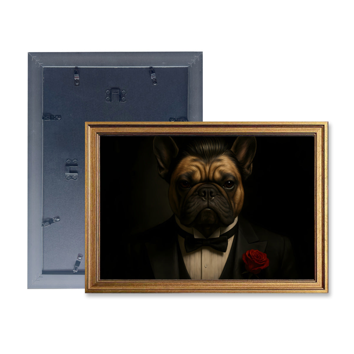 Pablo French Bulldog Decorative Canvas for Dog Park Days-fadou