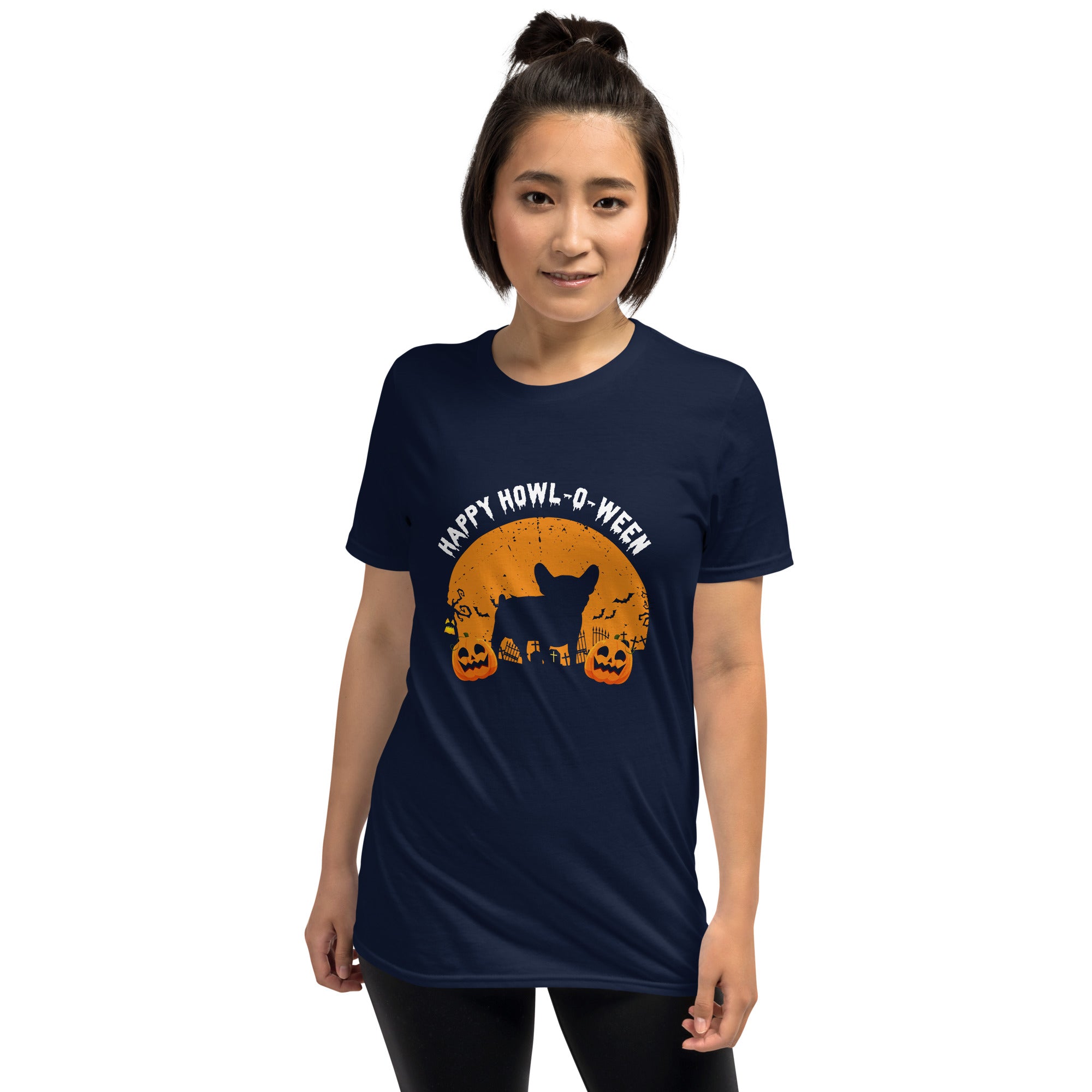 Frenchiedeck Halloween Unisex Shirt for Dog Moms & Dads-fadou