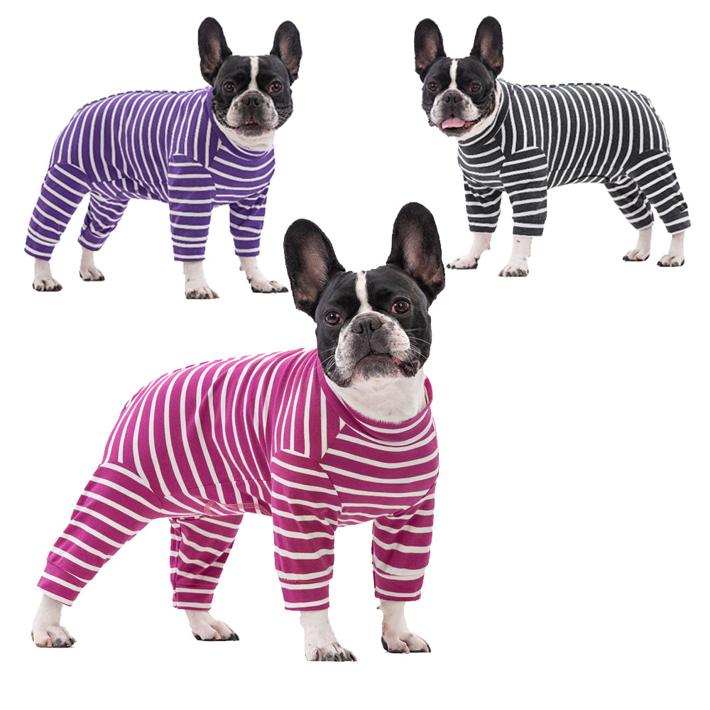 French Bulldog Stylish Cozy Pajama Set for Frenchie Fans-fadou