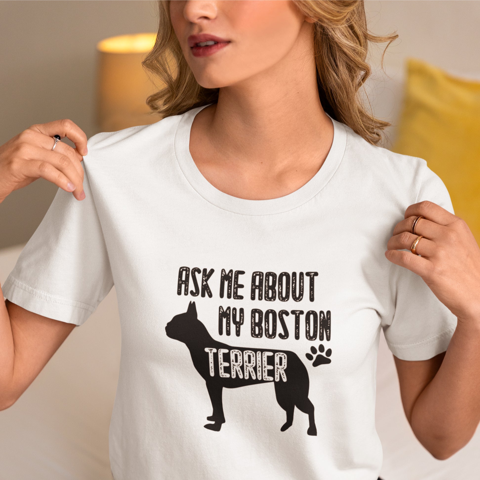 Maya - Unisex Tshirts for Boston Terrier Lovers for Pet Parents-fadou
