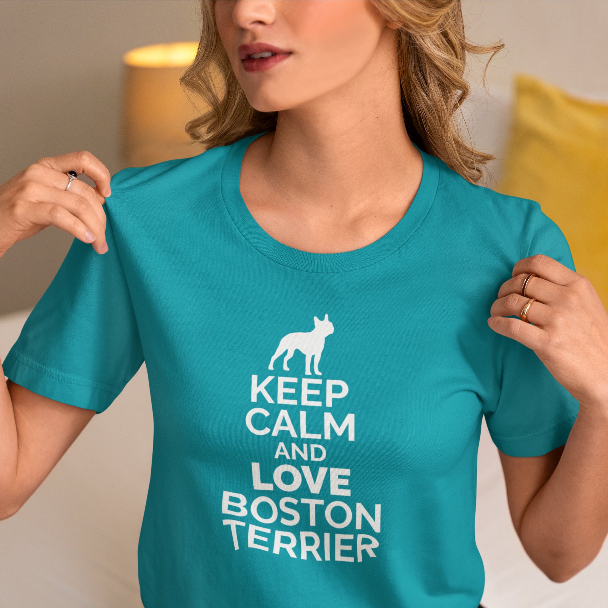 Elvis - Unisex Tshirts for Boston Terrier Lovers for Bulldog Owners-fadou