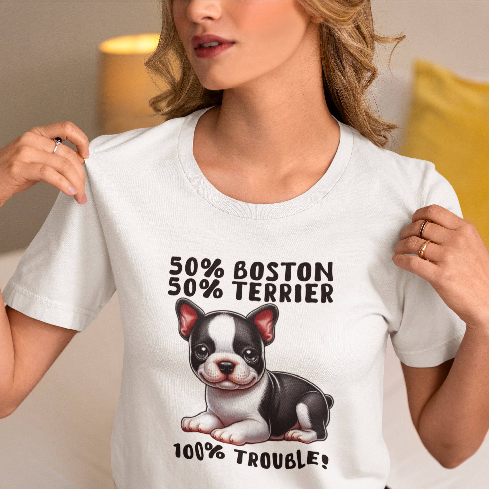 Loki- Unisex Tshirts for Boston Terrier Lovers for Frenchie Enthusiasts-fadou