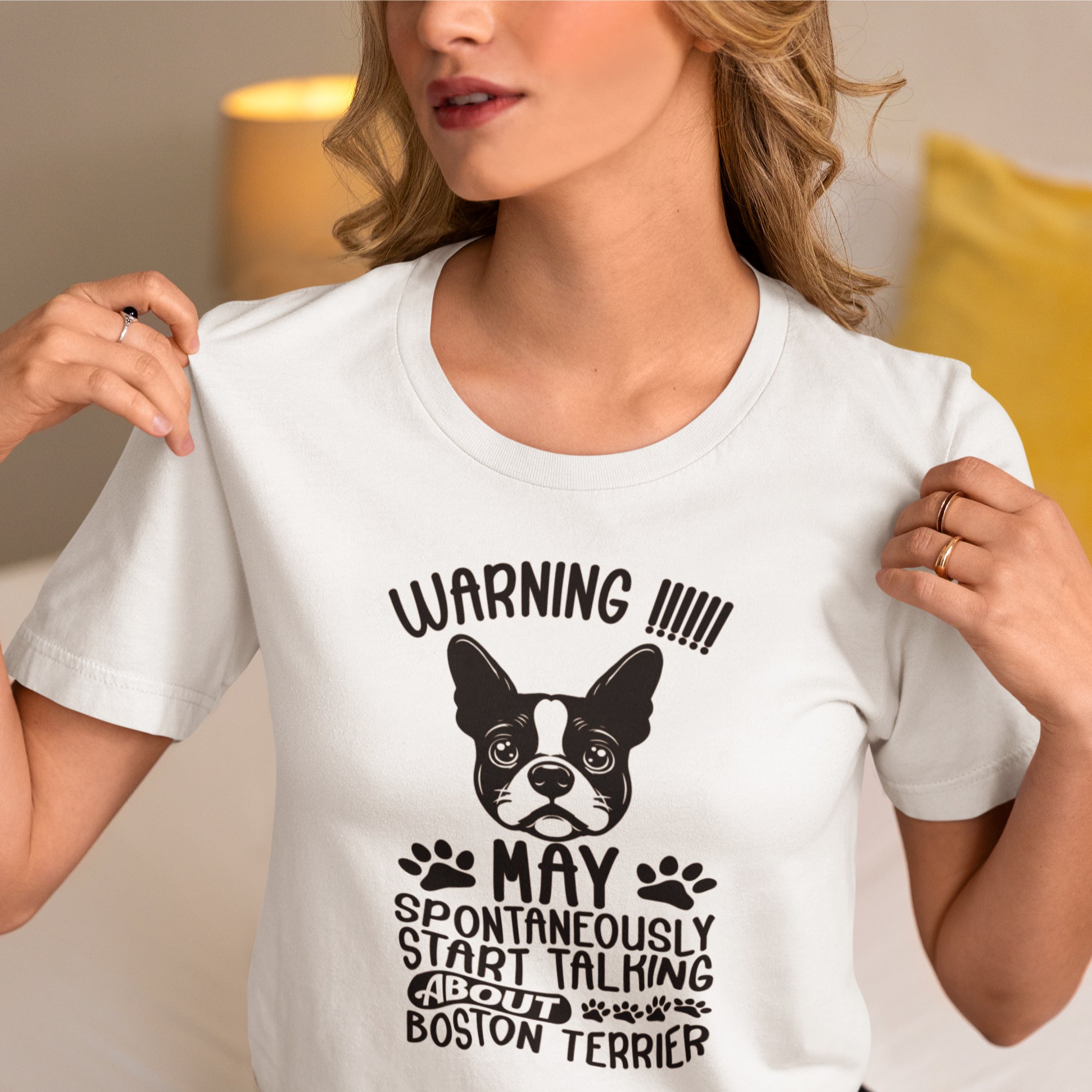 Abby - Unisex Tshirts for Boston Terrier Lovers for Dog Park Days-fadou