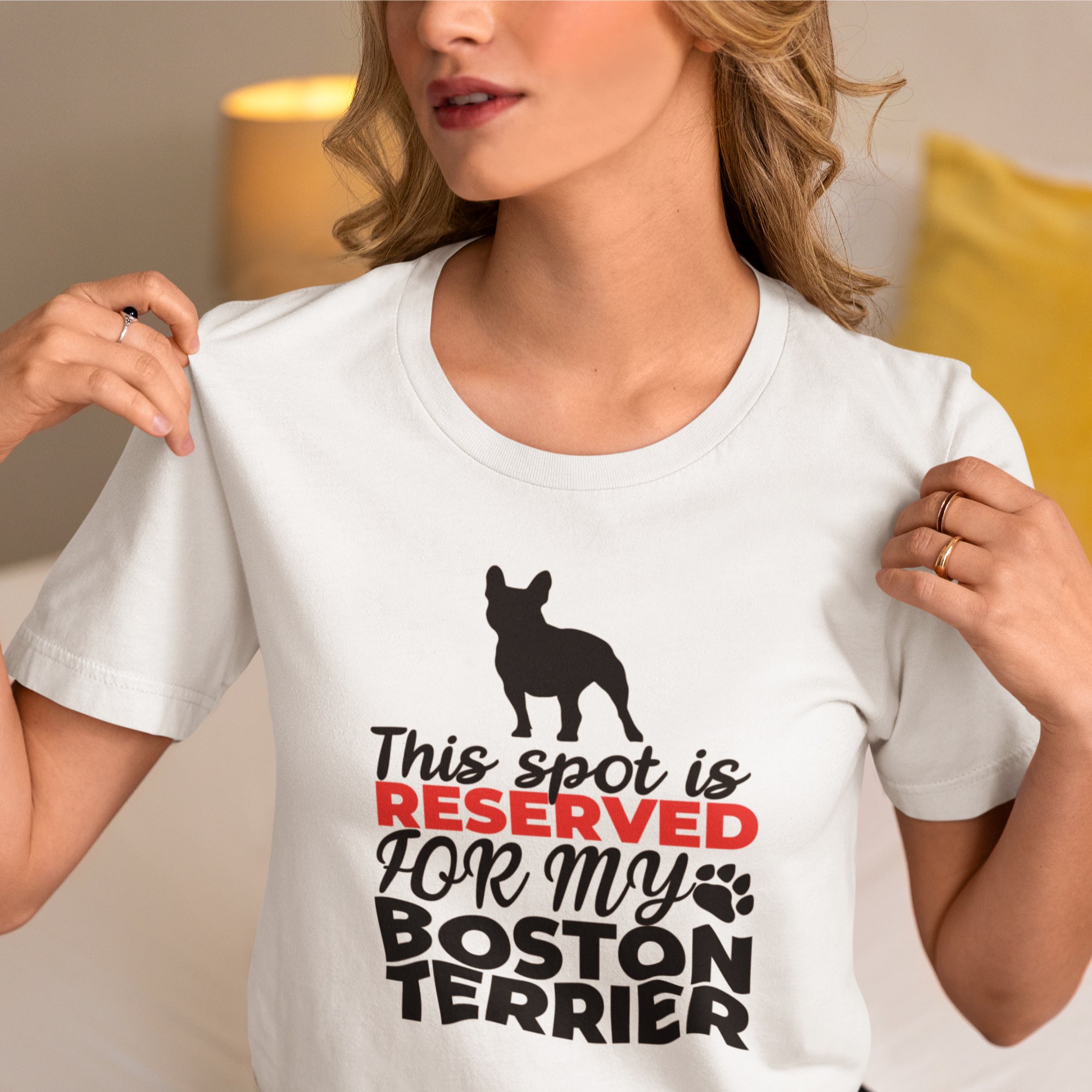 Clark- Unisex Tshirts for Boston Terrier Lovers for Dog Park Days-fadou