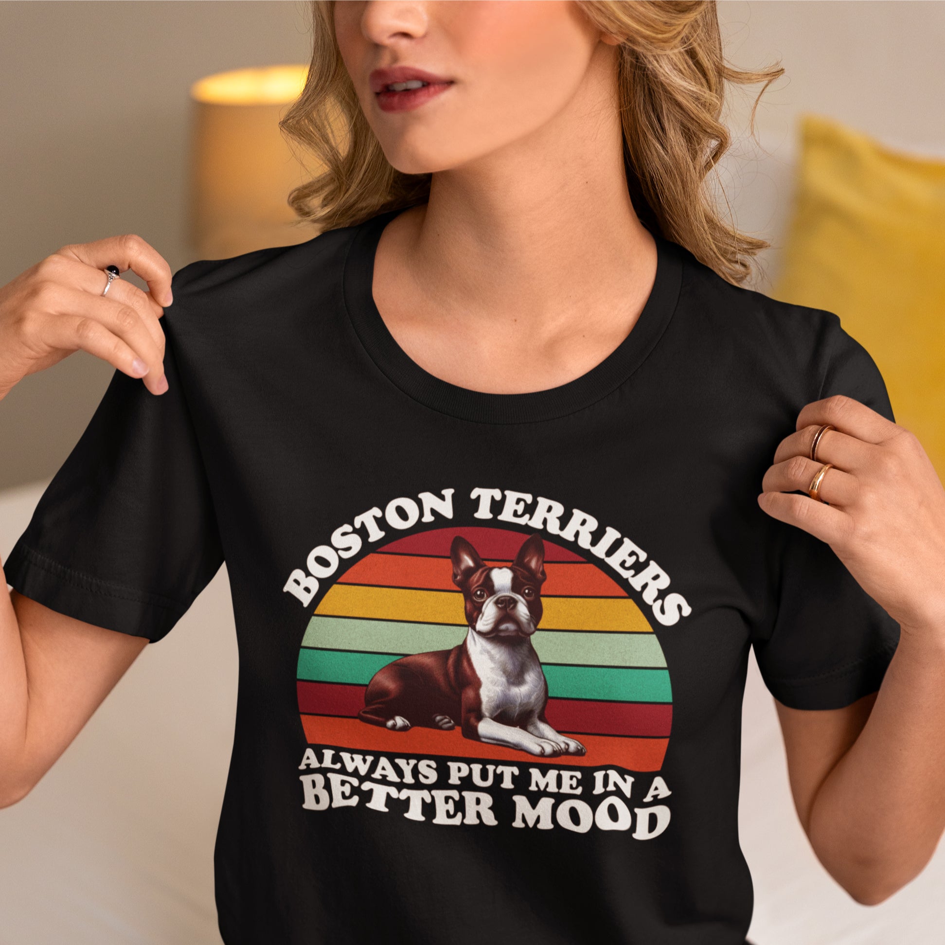 Dash - Unisex Tshirts for Boston Terrier Lovers for Frenchie Fans-fadou