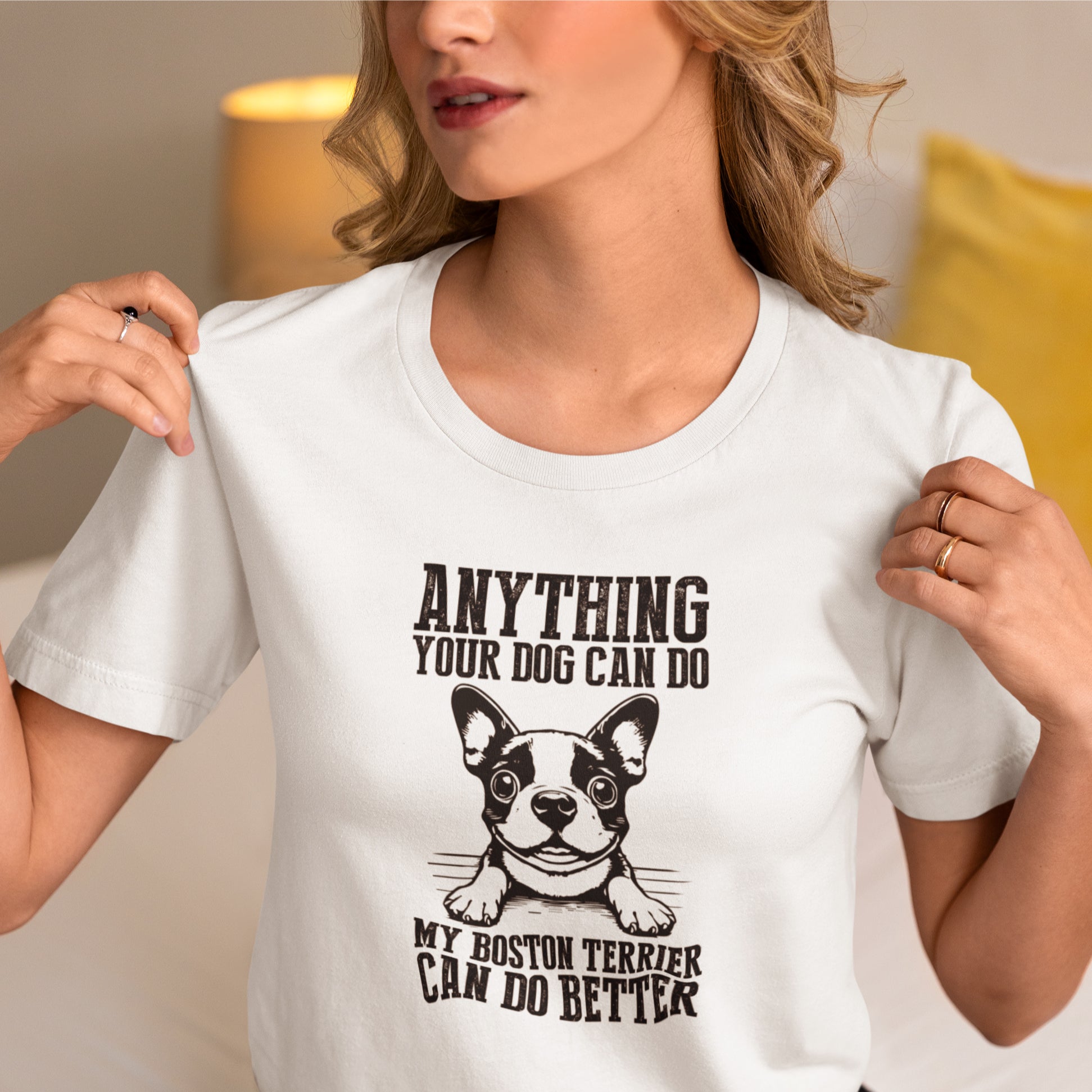 Holly - Unisex Tshirts for Boston Terrier Lovers for Dog Lovers-fadou