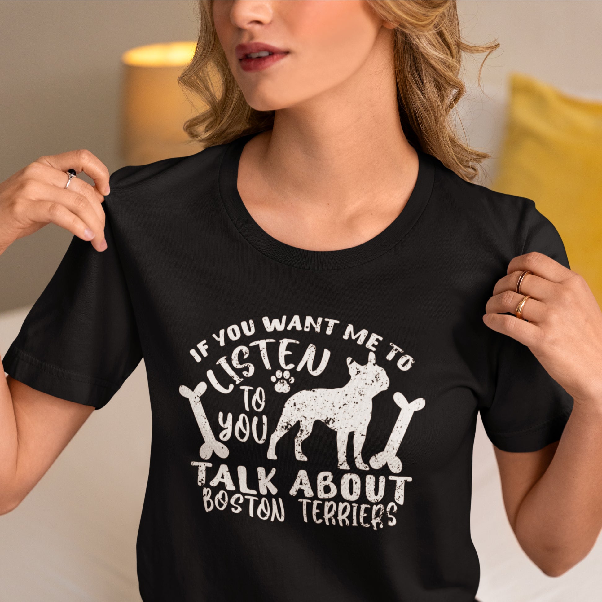 Marley - Unisex Tshirts for Boston Terrier Lovers for Everyday Wear-fadou