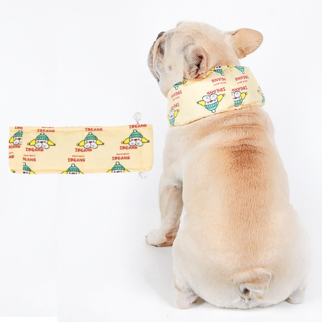 Frenchie Summer Cooling Scarf Anti-Heatstroke for Pet Parents-fadou