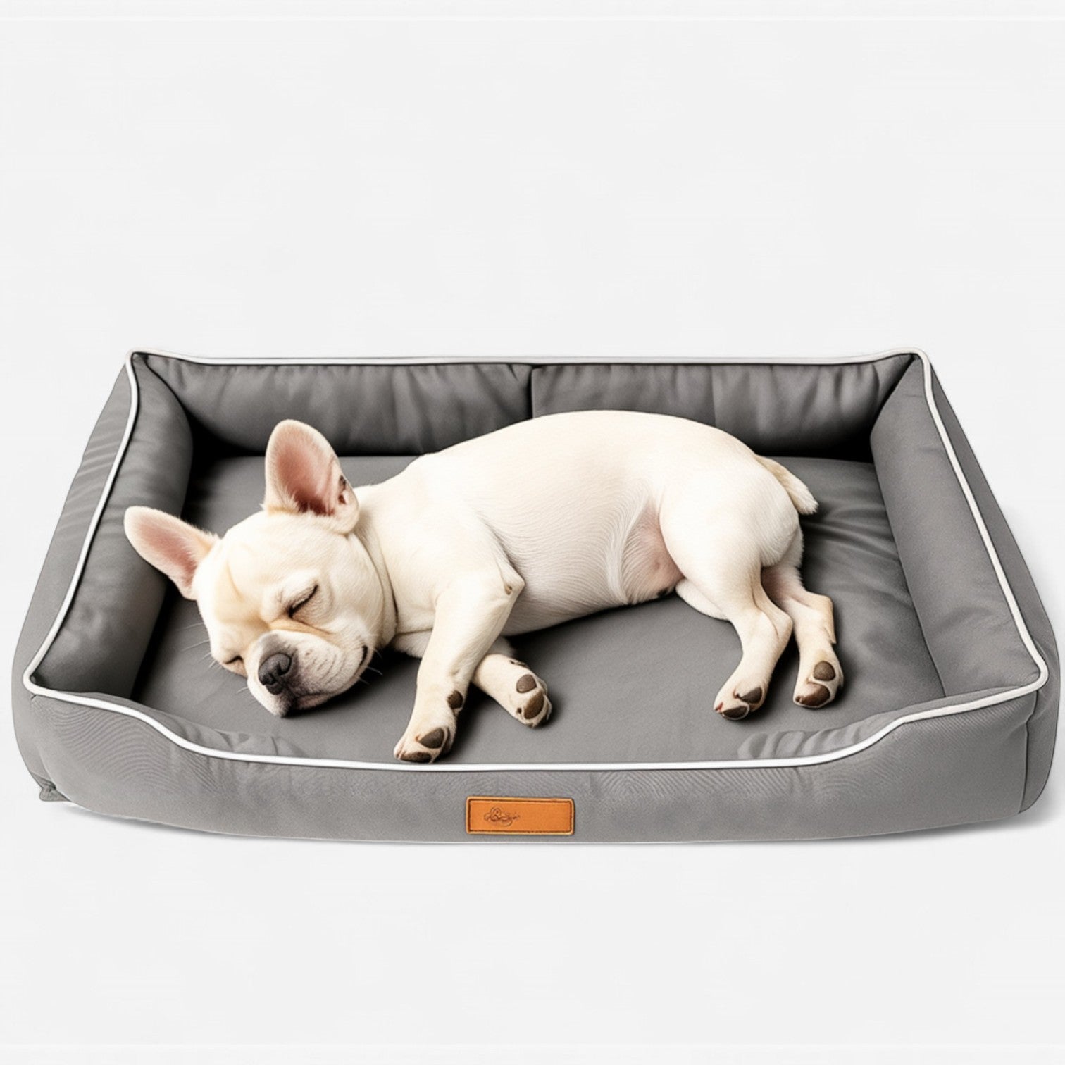 French Bulldog Comfortable Cozy Sofa Bed for Small Breeds-fadou