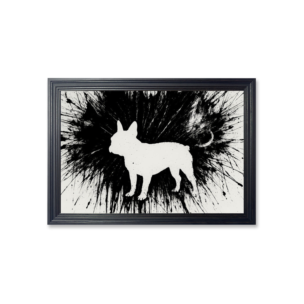 Thor French Bulldog Canvas Wall Art for Frenchie Enthusiasts-fadou