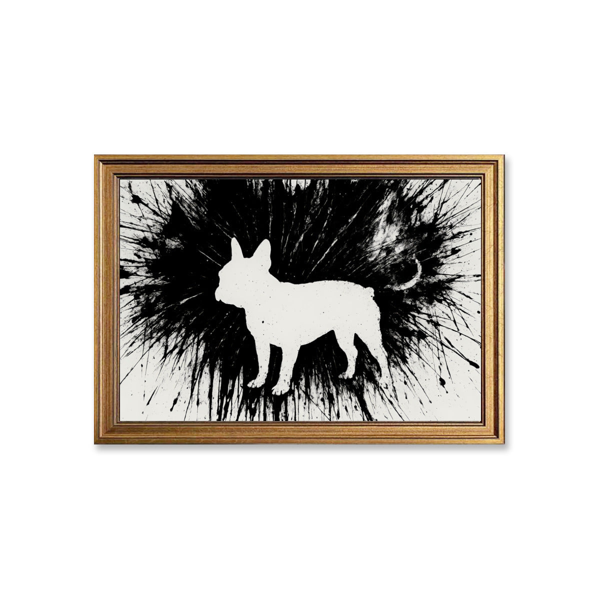 Thor French Bulldog Canvas Wall Art for Frenchie Enthusiasts-fadou