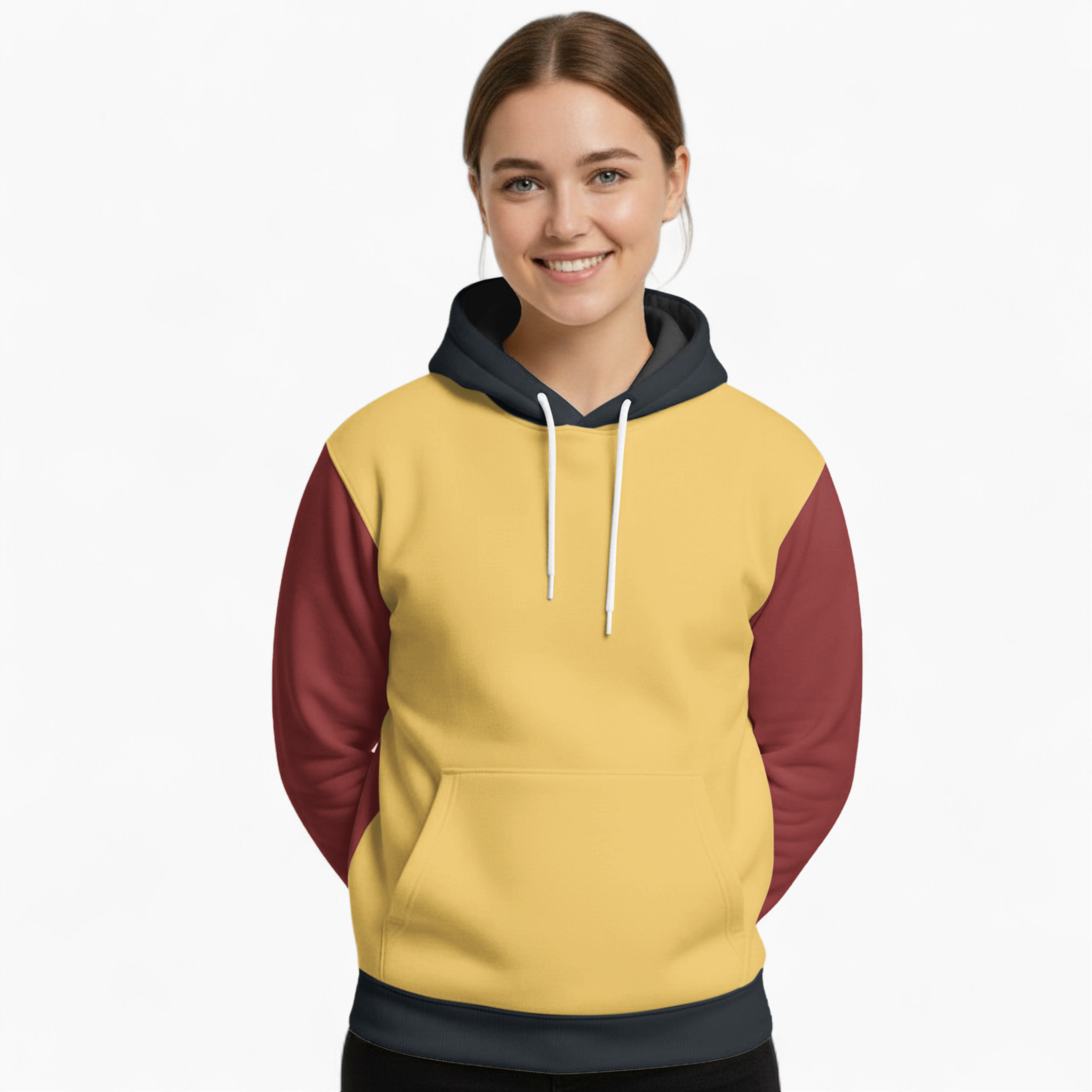 Loki French Bulldog Fleece Hoodie for Frenchie Enthusiasts-fadou