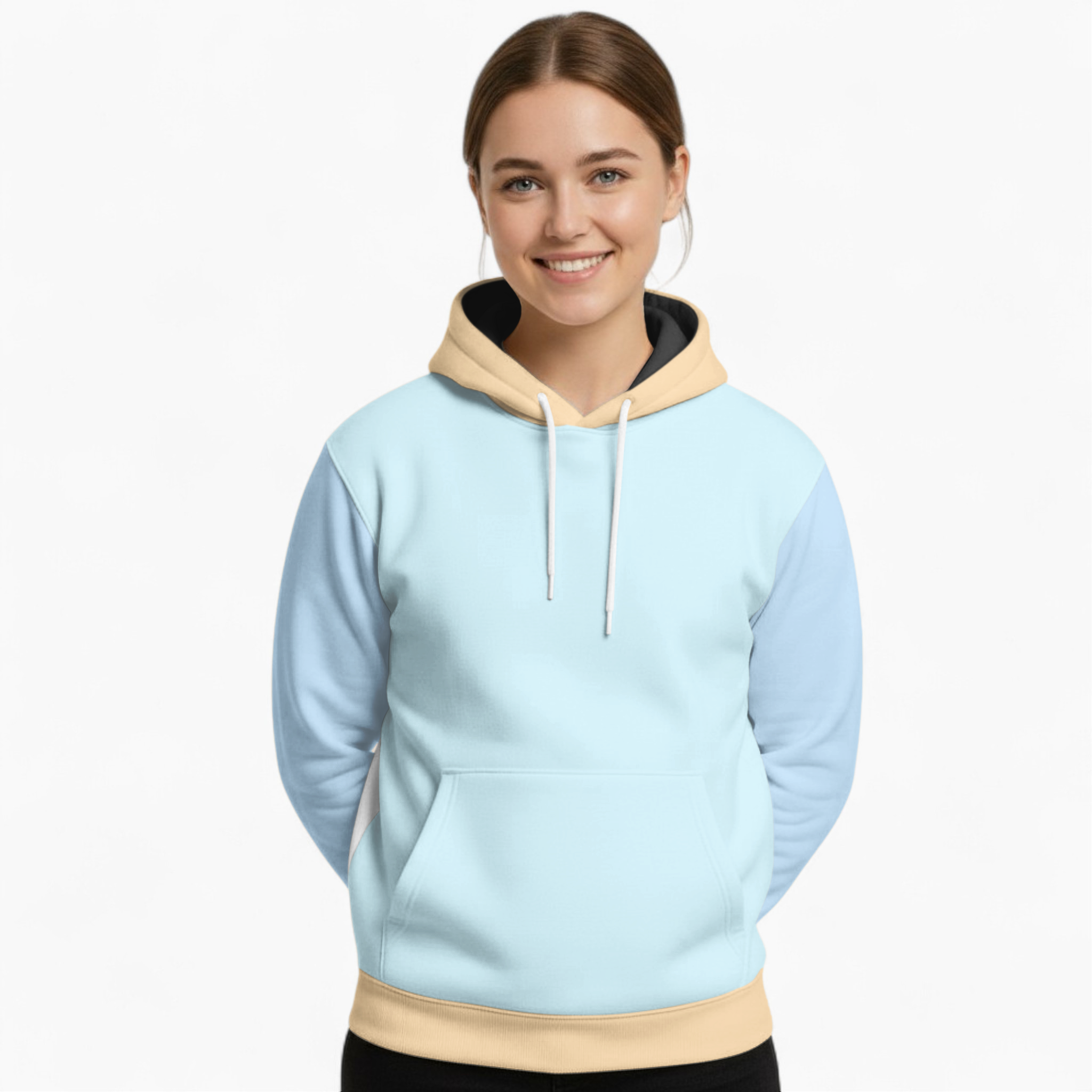 Winston French Bulldog Fleece Hoodie for Bulldog Owners-fadou