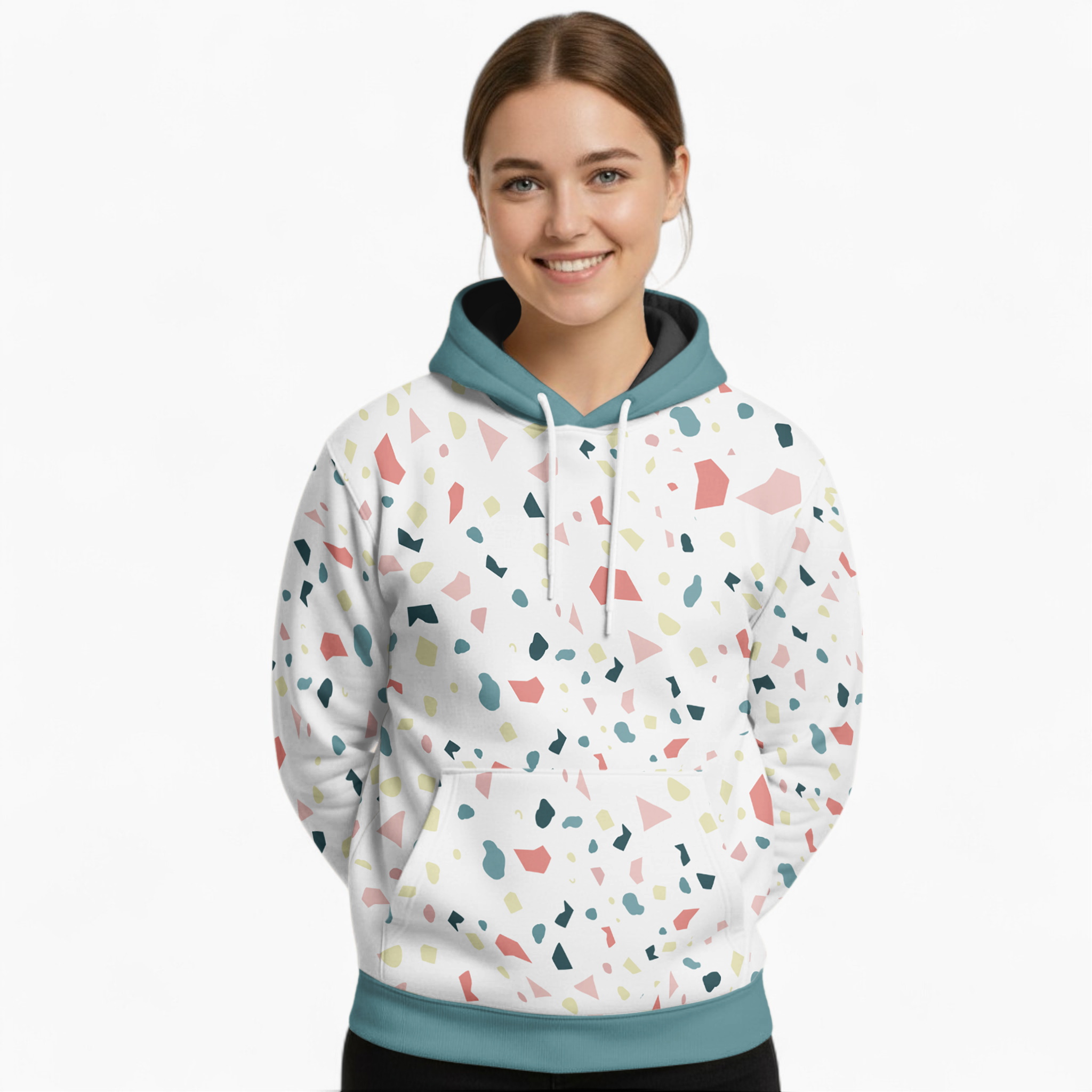 Ruby French Bulldog Dog Mom Hoodie for Frenchie Enthusiasts-fadou