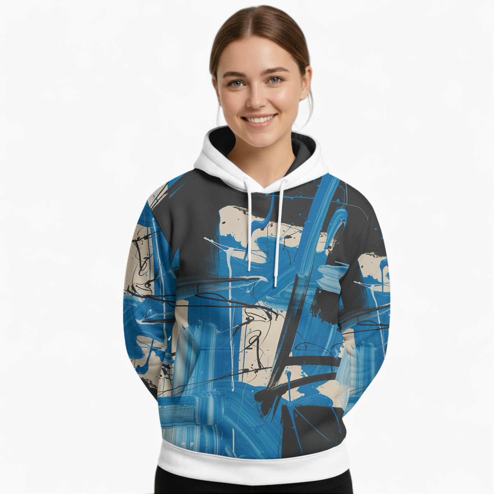 Avi French Bulldog Cotton Sweatshirt for Bulldog Owners-fadou