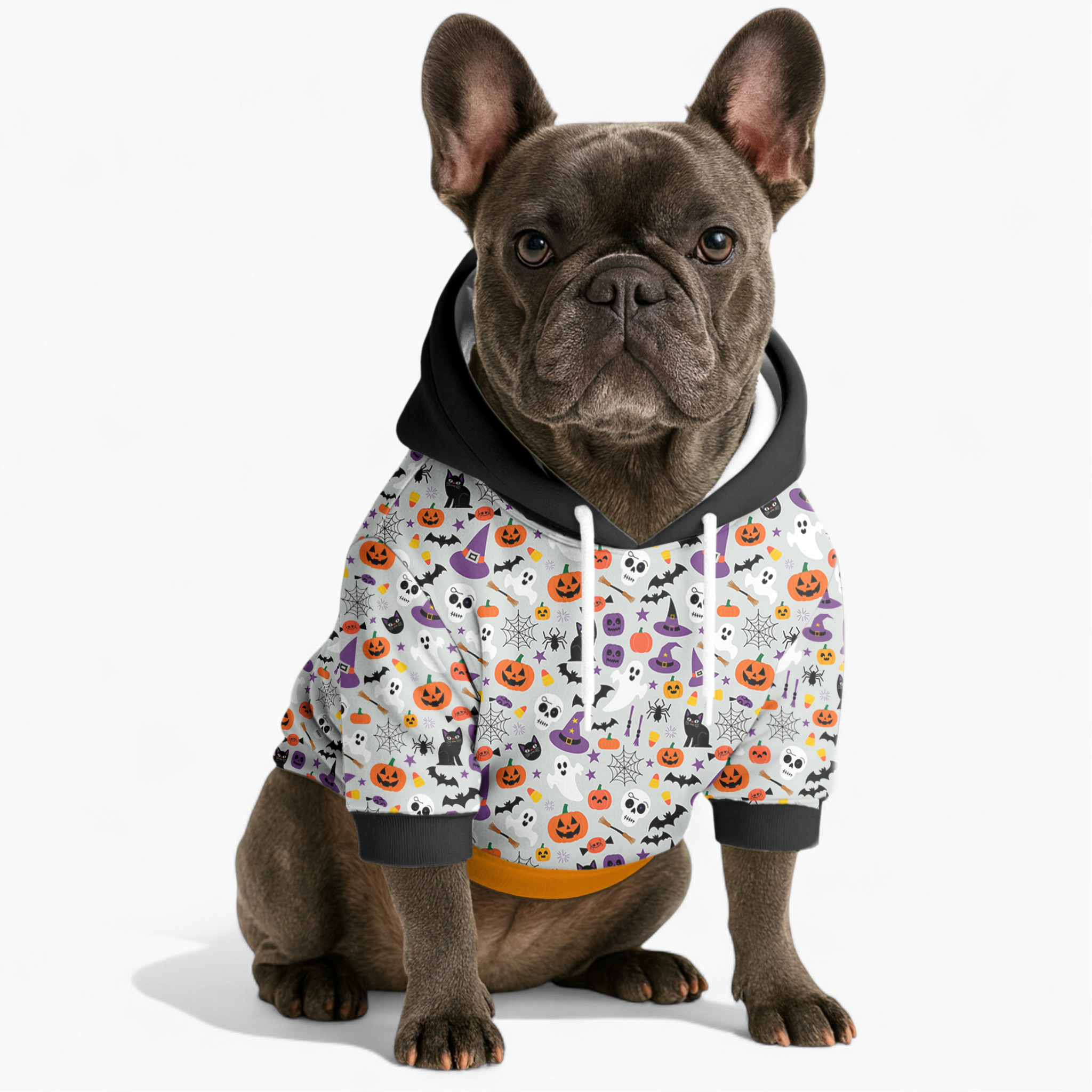 Bandit French Bulldog Pet Sweatshirt for French Bulldogs-fadou