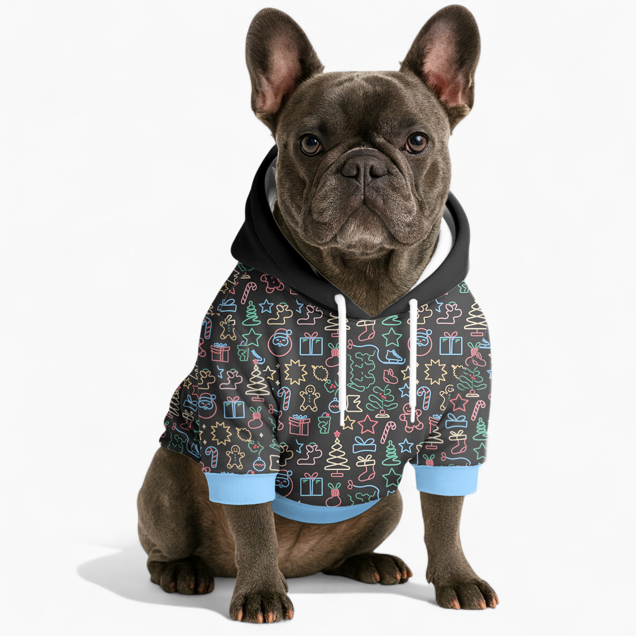 Cooper French Bulldog Pet Sweatshirt for Travel Comfort-fadou